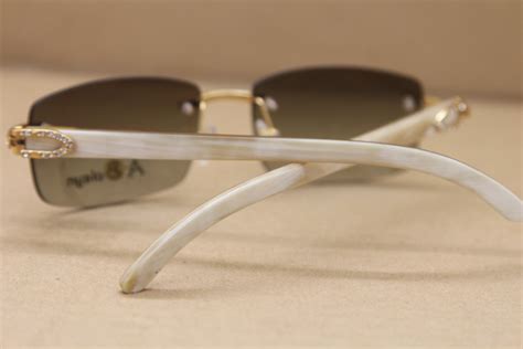 cheap cartier buffalo sunglasses|cartier glasses genuine horn.